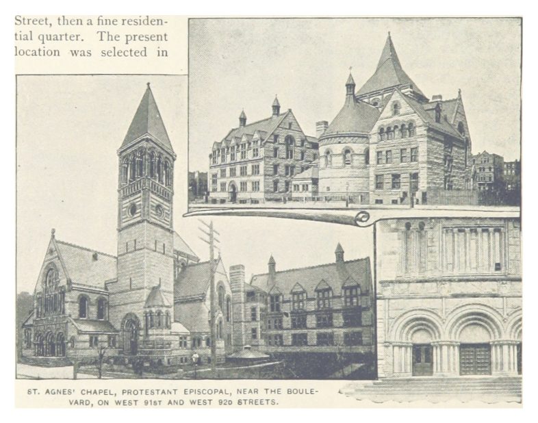 28King1893NYC29_pg354_ST._AGNES27_CHAPEL2C_PROTESTANT_EPISCOPAL2C_NEAR_THE_BOULEVARD2C_ON_WEST_91ST_AND_WEST_920_STREETS.jpg